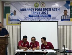 Sulaiman Terpilih Aklamasi Pimpin Perserosi Aceh, Bidik Prestasi PON