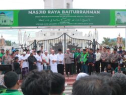 Kapolda Aceh Rangkul Komunitas Ojol Lewat Doa Bersama