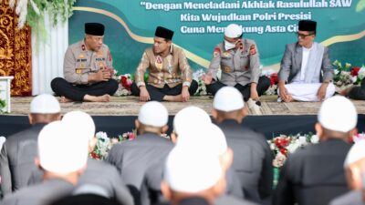 Polda Gaungkan Keteladanan Nabi SAW, Perkuat Sinergi Jaga Keamanan Negeri