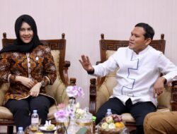 Fadhlullah Sambut Wamen Kependudukan dan Pembangunan Keluarga