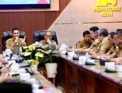 Nasir Ingatkan Kepala SKPA Segera Tindaklanjuti Temuan Inspektorat