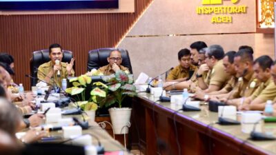 Nasir Ingatkan Kepala SKPA Segera Tindaklanjuti Temuan Inspektorat