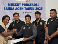 Iswanda Surya Terpilih Aklamasi Pimpin Perserosi Banda Aceh