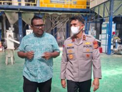 Kapolda Aceh Cek Kualitas Beras di Kilang Padi Blang Bintang