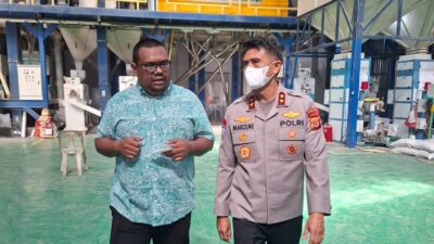 Kapolda Aceh Cek Kualitas Beras di Kilang Padi Blang Bintang