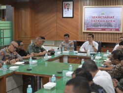 Pemerintah Aceh dan Forkopimda Bahas Penertiban Tambang Ilegal