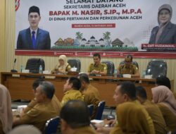 Sekda Aceh Minta Distanbun Percepat Serapan Anggaran