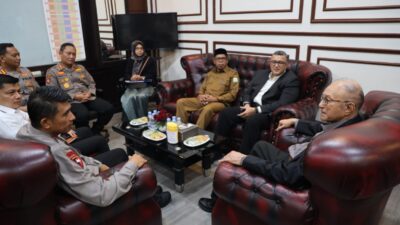 Wali Nanggroe dan Kapolda Bahas Kesiagaan Hadapi Potensi Banjir