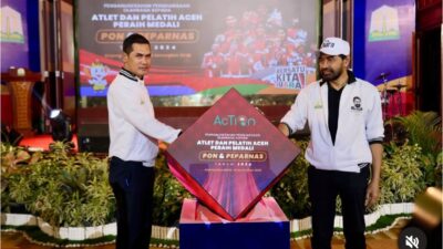 KONI Puji Komitmen Mualem Sudah Tunaikan Bonus Atlet