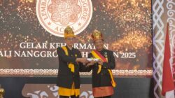 Tito Karnavian Terima Anugerah Gelar Kehormatan dari Wali Nanggroe Aceh