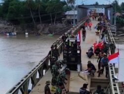 Jembatan Bailey Kuta Blang Siap Dilalui, Jalur Nasional Kembali Terhubung