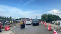 Jembatan Krueng Meureudu Kembali Dibuka, Akses Normal Bertahap