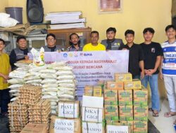 PNL Salurkan Bantuan untuk Warga dan 140 Dosen Terdampak Banjir