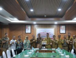 Sekda Aceh dan Kepala ANRI Bahas Penanganan Banjir serta Penyelamatan Arsip