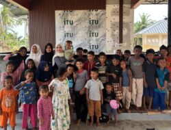 Cut Rumaisa Hadirkan Keceriaan bagi Anak Pengungsi di Aceh Tamiang