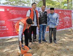 Yayasan Dari Turki Bangun Fasilitas Air Minum di Darussalam