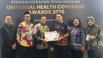 Pemerintah Aceh Sabet UHC Awards 2026, Perluas Akses Jaminan Kesehatan Warga