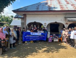 Dosen Pertanian Salurkan Bantuan untuk Korban Banjir di Pidie Jaya