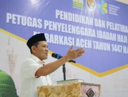 Wagub Aceh: Petugas Haji Itu Pengabdian Melayani Tamu Allah