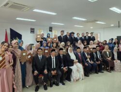 68 Mahasiswa FEB UTU Jalani Yudisium, Empat Raih Cum Laude