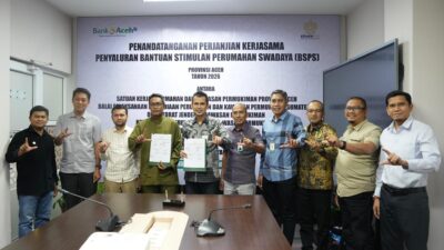 Bank Aceh Kembali Dipercaya Salurkan Dana BSPS 2026 di Aceh