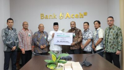 Baitul Mal Terima Zakat Karyawan Bank Aceh Rp1,43 Miliar