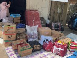 Rumah Anggota Polri Terbakar, Bupati Aceh Timur Salurkan Bantuan Darurat