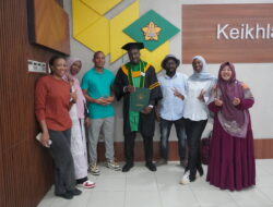 Mahasiswa Asal Gambia Raih Gelar Magister di Aceh