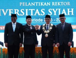 Sah, Prof Mirza Tabrani Resmi Dilantik sebagai Rektor USK