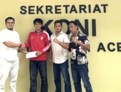 KONI Banda Aceh Lepas Atlet Skateboard Ikut Kejuaraan Asia di China