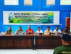 Percepat MT Gadu 2026, Blang Bintang Fokus Benahi Lahan dan Irigasi