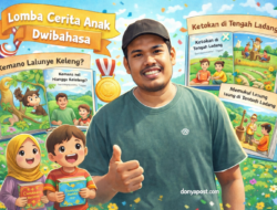 Ibnu SR Bersinar di Lomba Cerita Anak Dwibahasa Aceh