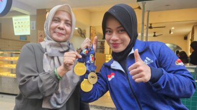 Nadita Aprilia Raih Tiga Emas di Kejurnas Angkat Besi 2026