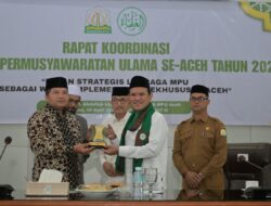 Rakor MPU Aceh 2026 Dibuka, Tekankan Peran Ulama di Tengah Arus Informasi