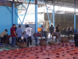 Lueng Bata Sembelih 47 Hewan Qurban untuk 1.620 Penerima