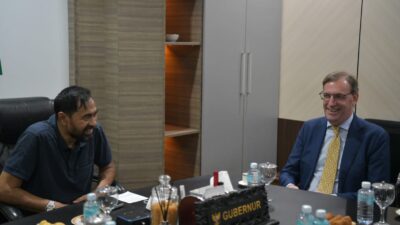 Mualem Terima Delegasi Belanda, Bahas Investasi di Aceh