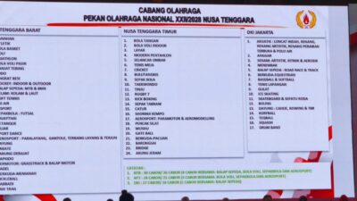 PON XXII 2028 Pecah di Tiga Provinsi, Jakarta Jadi “Penyelamat” 17 Cabor