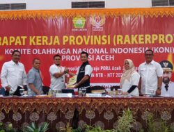 Rakerprov Desak KONI Aceh Segera Selesaikan Kisruh PBVSI