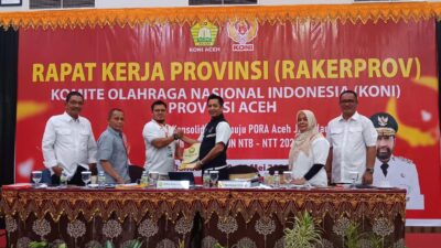 Rakerprov Desak KONI Aceh Segera Selesaikan Kisruh PBVSI