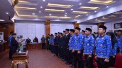 Safwandi Lantik 53 Pejabat Aceh Jaya, Lima Kepala Dinas Berganti