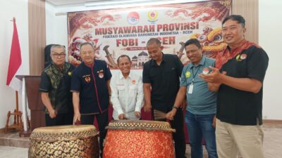 Murlin Terpilih Aklamasi Pimpin FOBI Aceh, Targetkan Emas PON