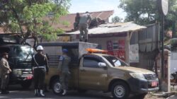 Satpol PP Aceh Besar Tertibkan PKL Kuasai Fasilitas Umum