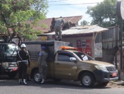 Satpol PP Aceh Besar Tertibkan PKL Kuasai Fasilitas Umum