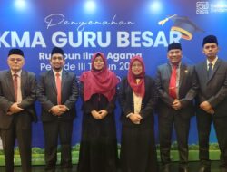 UIN Ar-Raniry Tambah Enam Guru Besar, Kini Miliki 66 Profesor