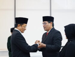 Menang Kembali Lantik Prof Mujiburrahman Jadi UIN Ar-Raniry