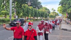 Ratusan Keluarga Besar PT BNA Ikuti Gerak Jalan Santai