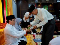 Peusijuek Rektor UIN Ar-Raniry, Yusni Saby Ingatkan Amanah