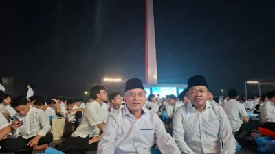 Pimpinan UIN Ar-Raniry Hadiri Zikir Kebangsaan di Monas