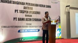 Wagub Fadhlullah Minta TASPEN Salurkan Zakat Melalui Baitul Mal
