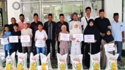 Anak Yatim Terima Santunan Maulid di Blang Dalam Pidie Jaya